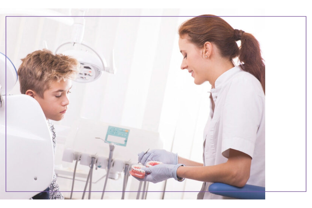 Dziecko leczone ortodontycznie Warszawa